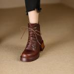 Elegant Handcrafted Leather Women's Shoes, Luxurious Quality(Etrj220T1398)