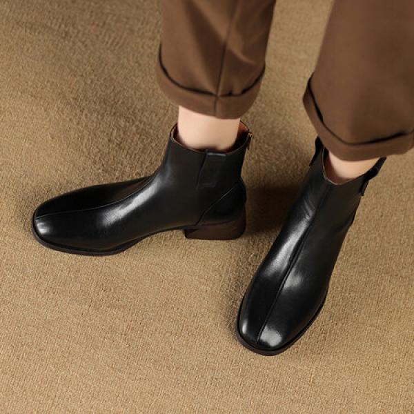 Elegant Handcrafted Leather Women's Shoes, Luxurious Quality(Etrj220A3625)