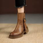 Handcrafted Luxury Leather Women's Shoes - Elegance Redefined(Etrj220T1553)