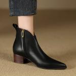 Handcrafted Leather Women's Shoes: Luxurious Elegance(Etrj220A3669)