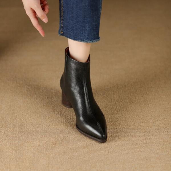 Handcrafted Luxury Leather Women's Shoes - Elegant Quality(Etrj220A3617)