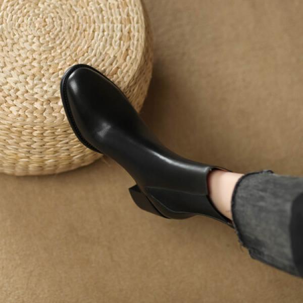 Handcrafted Luxury Leather Women's Shoes - Elegance Redefined(Etrj220A3670)