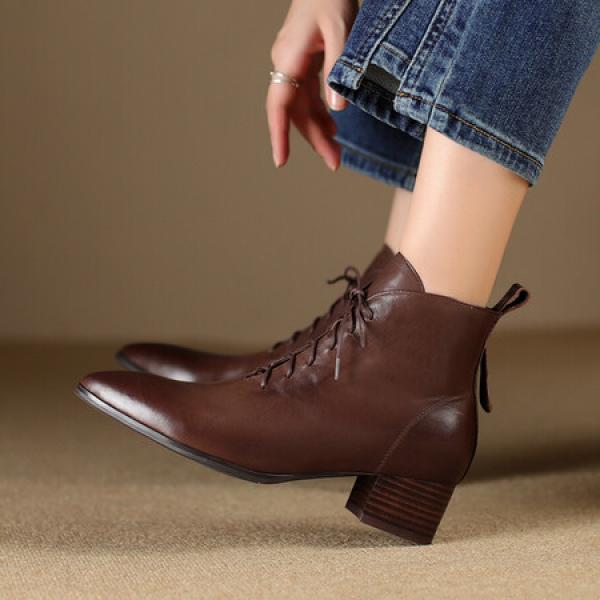 Handcrafted Luxury Leather Women’s Shoes(Etrj220A3676)