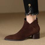 Handcrafted Luxury Genuine Leather Women's Shoes(Etrj220A3675)