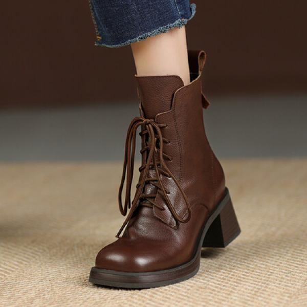 Handcrafted Luxury Leather Women's Shoes: Elegance Redefined(Etrj220A3678)