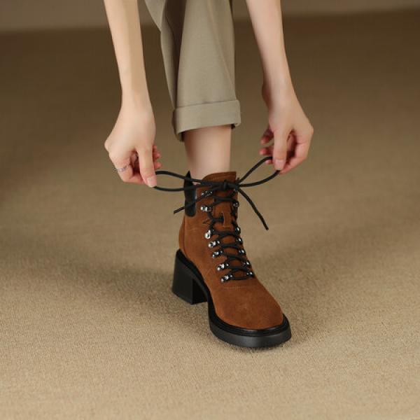 Luxurious Handmade Leather Women’s Shoes: Elegance in Craftsmanship(Etrj220A3686)