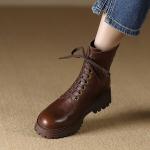 Handcrafted Luxurious Leather Women's Shoes(Etrj220A3691)