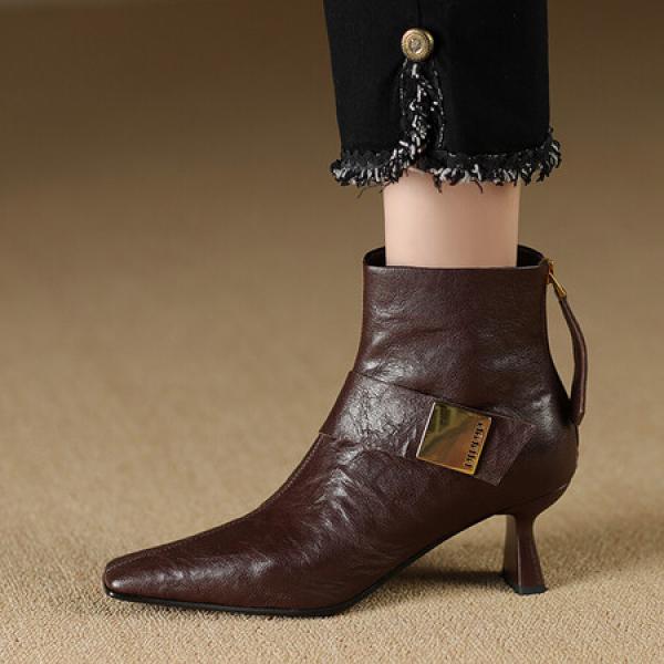 Exquisite Handcrafted Leather Women's Shoes: Elegance Redefined(Etrj220A3688)