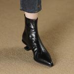 Elegance in Handcrafted Genuine Leather Women's Shoes(Etrj220A3706)