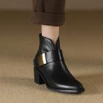 Handcrafted Genuine Leather Women's Shoes: Timeless Elegance & Luxury(Etrj220A3708)