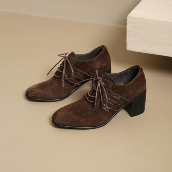 Elegant Handcrafted Genuine Leather Women's Shoes(Etrj220A3711)