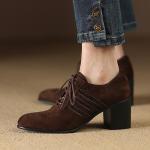 Elegant Handcrafted Genuine Leather Women's Shoes(Etrj220A3711)
