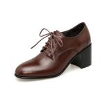 Handcrafted Luxurious Leather Women's Shoes with Elegance(Etrj220A3718)
