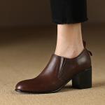 Handcrafted Luxury Leather Women's Shoes - Elegant Craftsmanship(Etrj220A3719)