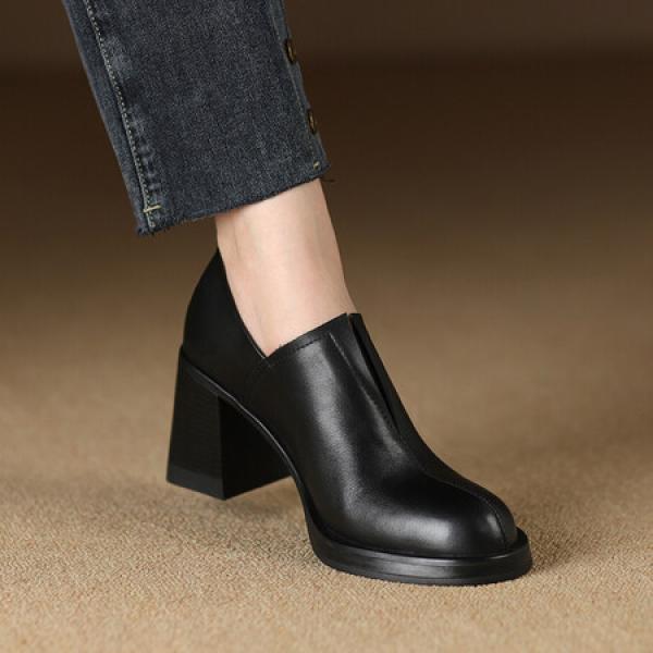 Handcrafted Leather Women’s Shoes: Luxurious Elegance Redefined(Etrj220A3812)