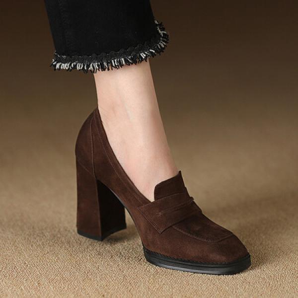 Handcrafted Leather Ladies' Shoes: Elegance & Luxury Redefined(Etrj220A3802)