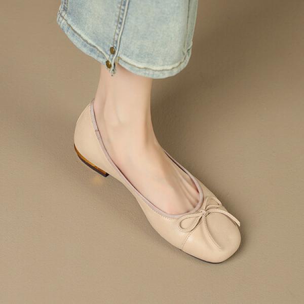 Handcrafted Luxury Leather Women's Shoes for Elegant Style(Etrj220A3728)