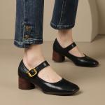 Handcrafted Leather Ladies' Shoes: Elegance & Luxury Redefined(Etrj220A3809)