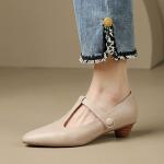 Exquisite Handmade Leather Women's Shoes for Elegance(Etrj220A3725)