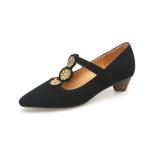 Exquisite Handcrafted Leather Women’s Shoes: Luxury & Elegance(Etrj220A3835)
