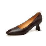 Elegant Handmade Leather Women's Shoes - Luxury Craftsmanship(Etrj220A3839)