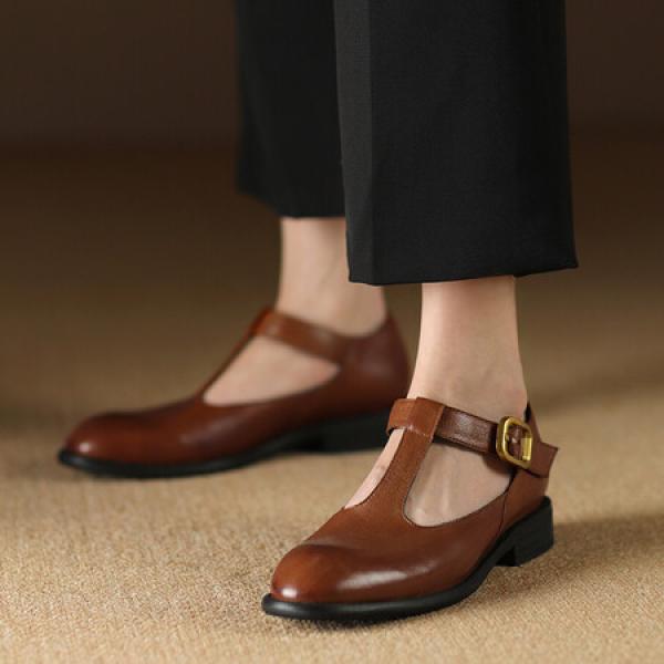 Exquisite Handmade Leather Women's Shoes: Luxury and Elegance(Etrj220A3815)