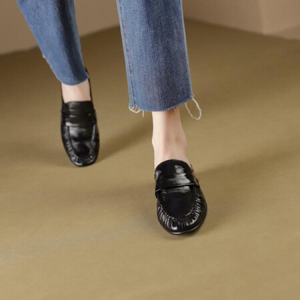 Handcrafted Leather Women's Shoes: Elegant Luxury & Quality(Etrj220A3580)