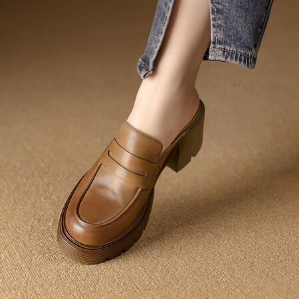 Elegant Handmade Leather Women’s Shoes of Finest Craftsmanship(Etrj220T1323-1)