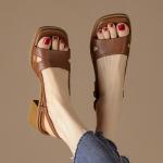 Handcrafted Luxury Leather Women's Shoes(Etrj220A3612-1)