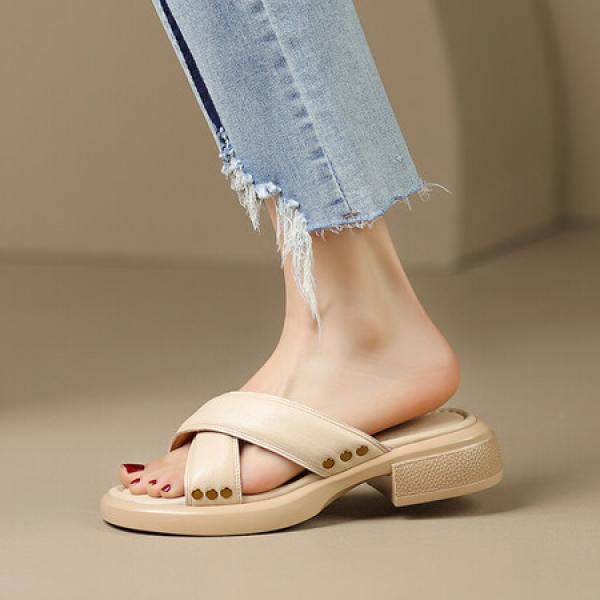 Handcrafted Leather Women's Shoes: Luxury & Elegance Unleashed(Etrj220A3877)