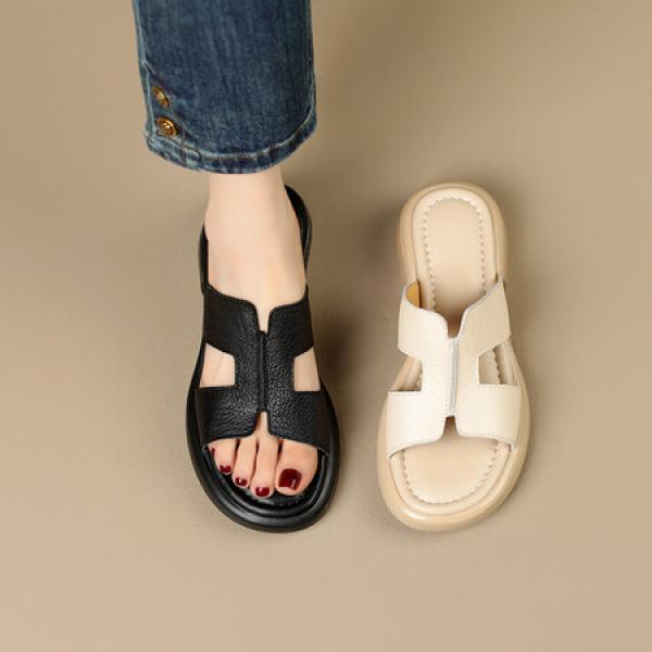 Handcrafted Luxury Leather Heels: Elevate Your Elegance(Etrj220A3882)