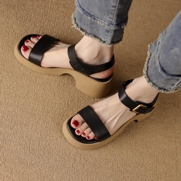 Exquisite Handmade Leather Women’s Shoes: Elegance in Every Step(Etrj220A3556-1)