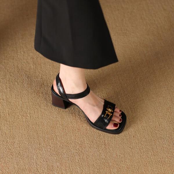 Handcrafted Luxury Leather Shoes for Elegant Women(Etrj220A3890-1)