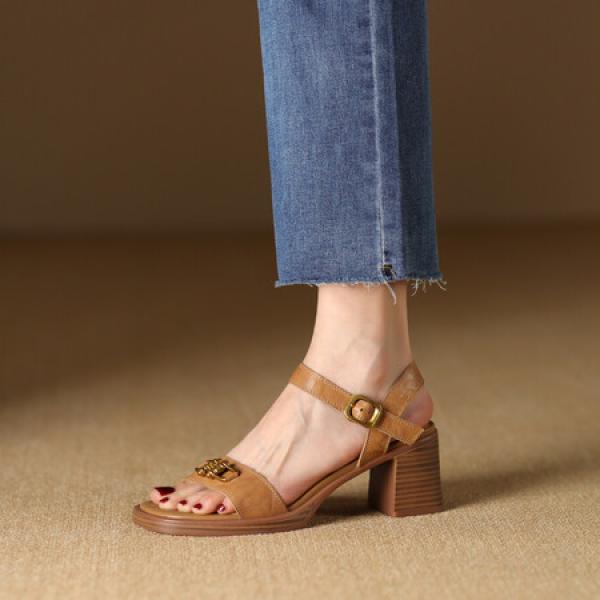 Handcrafted Luxury Leather Shoes for Elegant Women(Etrj220A3890-1)