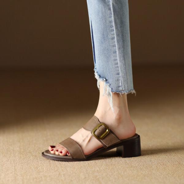 Exquisite Handcrafted Leather Women's Shoes: Luxury & Elegance(Etrj220A3599)