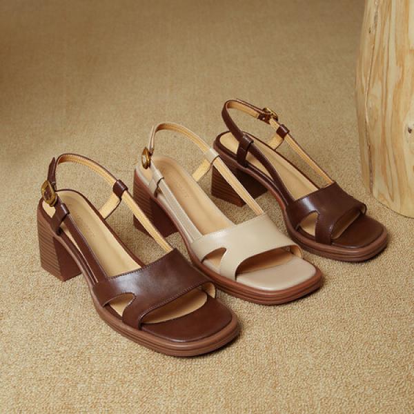 Handcrafted Luxury Leather Women’s Shoes - Elegant Quality(Etrj220A3891)