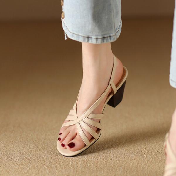 Handcrafted Luxury Leather Women’s Shoes - Elegant Quality(Etrj220A3991)