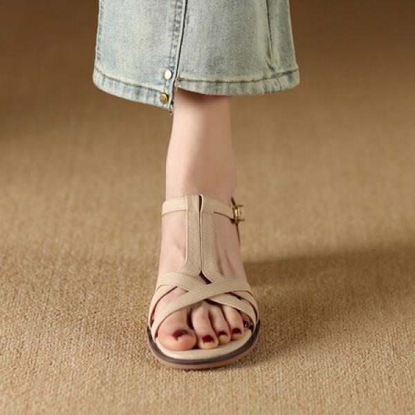 Handcrafted Luxury Leather Women's Shoes(Etrj220A3990)