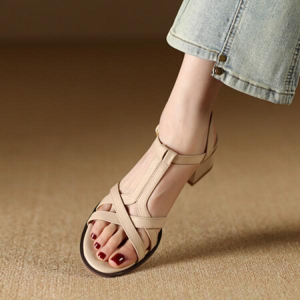 Handcrafted Luxury Leather Women's Shoes(Etrj220A3990)