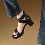 Crafted Luxury: Exquisite Handmade Leather Women's Shoes(Etrj220A5003)