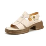 Handcrafted Genuine Leather Women’s Shoes: Luxurious Elegance(Etrj220A5007)