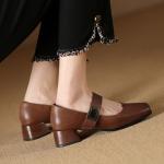 Handcrafted Leather Women's Shoes: Elegant Luxury & Quality(Etrj220A5013)