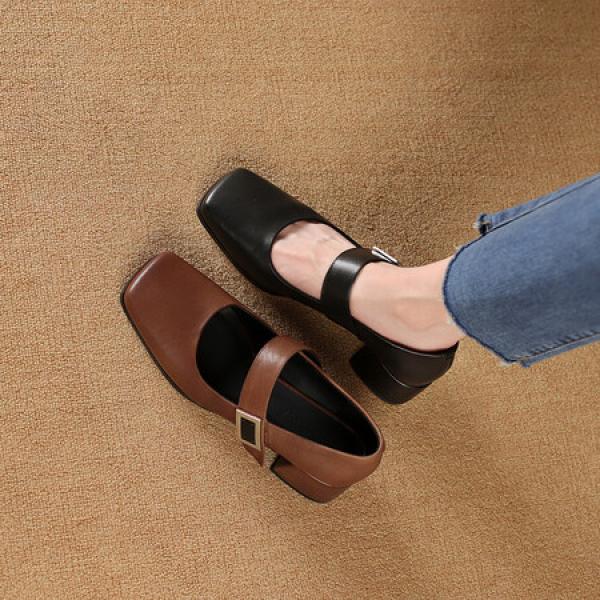 Handcrafted Leather Women's Shoes: Elegant Luxury & Quality(Etrj220A5013)