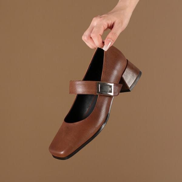 Handcrafted Leather Women's Shoes: Elegant Luxury & Quality(Etrj220A5013)