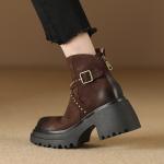 Handcrafted Luxury Leather Women's Shoes - Elegance in Every Stitch(Etrj220A6015)