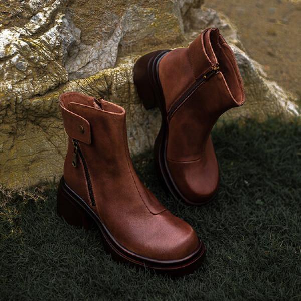 Elegantly Crafted Luxury Genuine Leather Handcrafted Women's Shoes(Etrj220A6009)