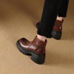 Handcrafted Luxury Leather Women's Shoes, Exquisite Quality(Etrj220A6018)