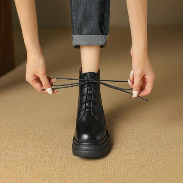 Handcrafted Genuine Leather Women's Shoes - Elegant Luxury(Etrj220A6021)