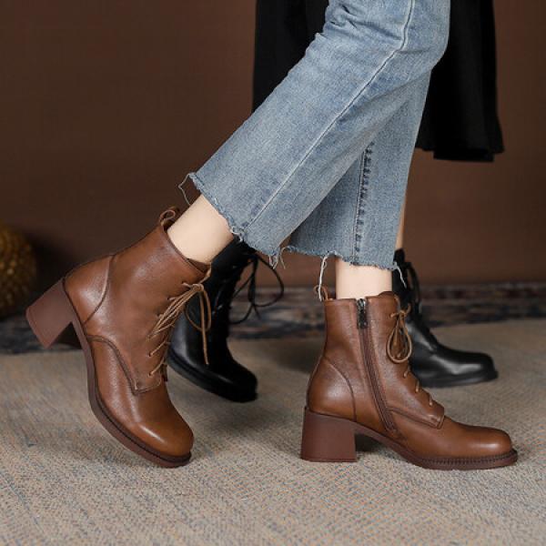 Elegant Handmade Leather Women’s Shoes of Exquisite Quality(Etrj220T550-1)