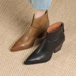 Elegant Handcrafted Genuine Leather Women's Shoes of Luxury Quality(Etrj220T1506-1)